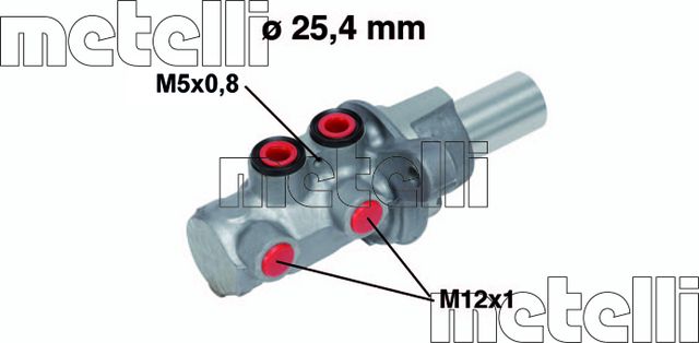 Тормозной цилиндр главный Metelli для Ford Transit VII 2006-2014. Артикул 05-0754