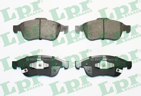Тормозные колодки LPR передние для Fiat 500X I 2014-2026. Артикул 05P2019