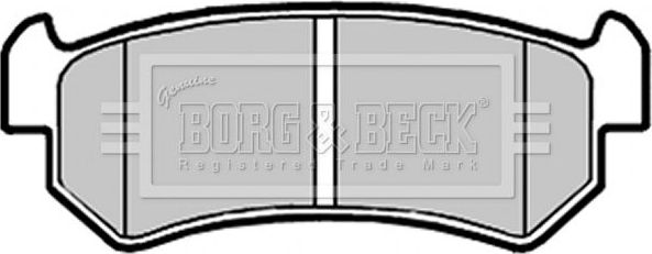 Тормозные колодки Borg & Beck. Артикул BBP2146