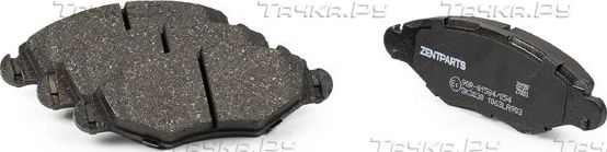 Тормозные колодки Zentparts. Артикул Z07337