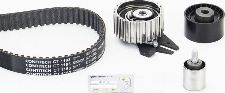 Ремень ГРМ с роликами (комплект) ContiTech. Артикул CT1183K1