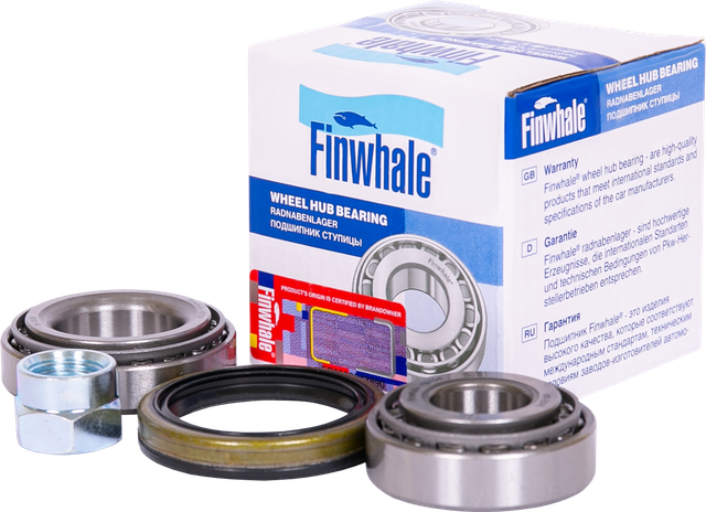Ступичный подшипник (комплект) Finwhale задний для Kia Rio I 2000-2005. Артикул HB758
