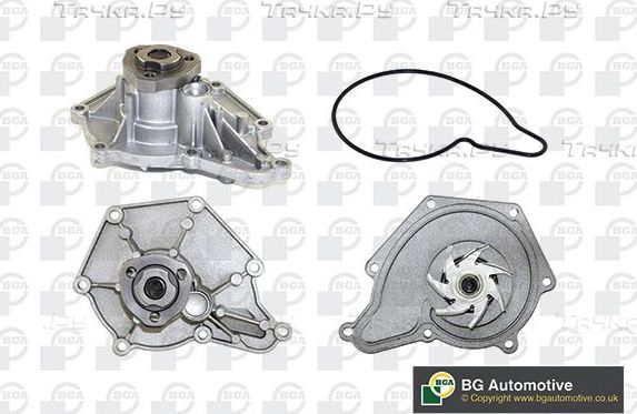 Помпа (водяной насос) BGA для Volkswagen Touareg II 2010-2018. Артикул CP7236T