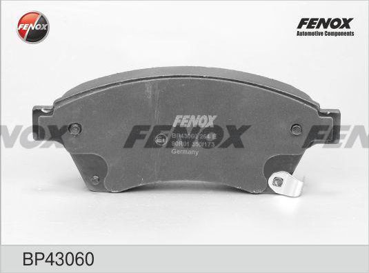Тормозные колодки Fenox. Артикул BP43060