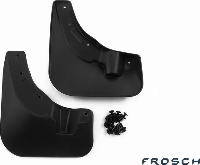 Брызговики Frosch (в пакете) передняя пара для Ford Explorer внедорожник V 2010-2019. Артикул NLF.16.33.F13