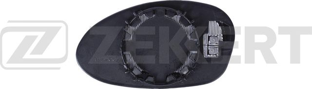 Зеркальное стекло бокового зеркала Zekkert правое для BMW 1 I (E81/E82/E87/E88) 2004-2010. Артикул SP-1121