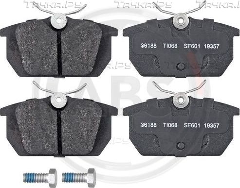 Тормозные колодки ABS. Артикул 36188