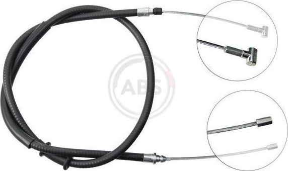 Трос ручника (тросик ручного тормоза) ABS. Артикул K13346