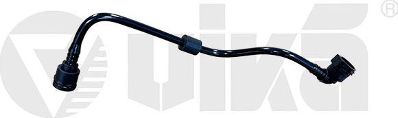 Патрубок радиатора (системы охлаждения) Vika (полимерный материал). Артикул 11237201