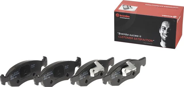 Тормозные колодки Brembo PRIME LINE передние для Fiat Doblo I 2001-2015. Артикул P 23 118