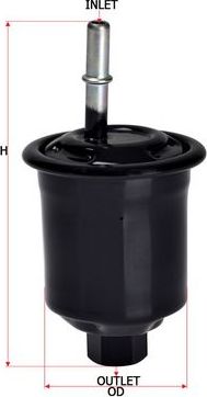 Топливный фильтр Sakura. Артикул FS-10540