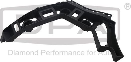 Кронштейн бампера DPA задний правый для Volkswagen Golf VI 2008-2013. Артикул 88070296202