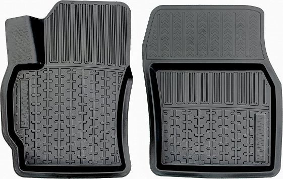 Коврики резиновые Avtodriver для салона Toyota Corolla E180/E170 рестайлинг 2016-2019. Артикул ADRAVG114