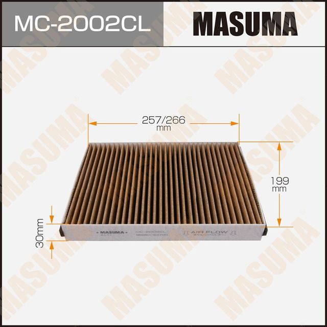 Салонный фильтр Masuma. Артикул MC-2002CL