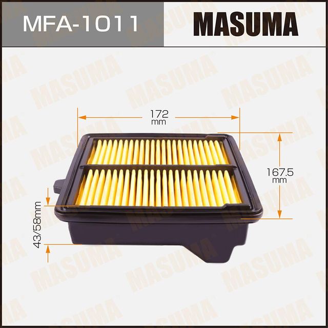Воздушный фильтр Masuma. Артикул MFA-1011