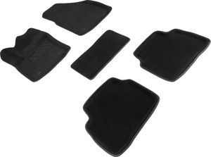 Коврики 3D Seintex для салона Geely Tugella 2020-2026 ЧЕРНЫЕ. Артикул 96533