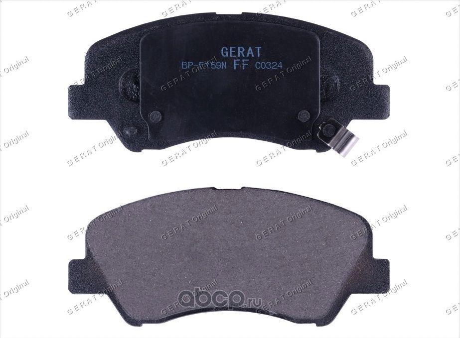 Тормозные колодки Gerat BP-F159N (передние) Normal Gerat. Артикул BPF159N