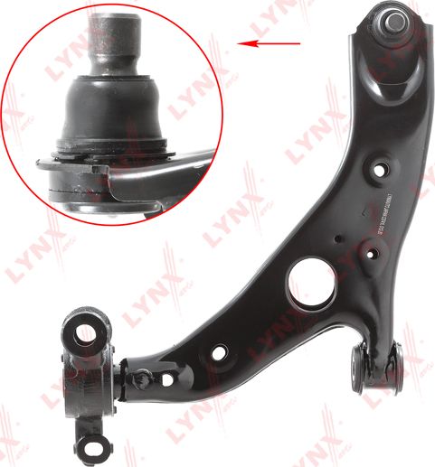 Поперечный рычаг передней подвески LYNXauto левый для Mazda CX-5 I 2011-2017. Артикул C5741L