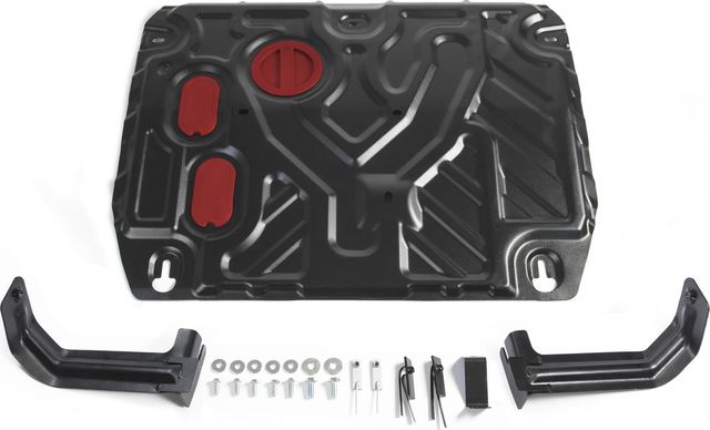 Защита АвтоБРОНЯ для картера и КПП (усиленная) Hyundai Creta I 2016-2021. Артикул 111.02360.1