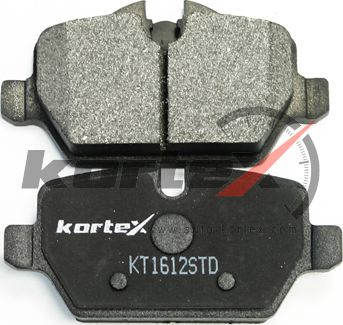 Колодки тормозные задние (Kortex). Артикул KT1612STD