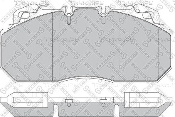 Тормозные колодки Stellox. Артикул 85-11417-SX