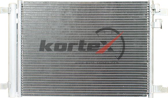 Радиатор кондиционера с ресивером (Kortex). Артикул KRD2194