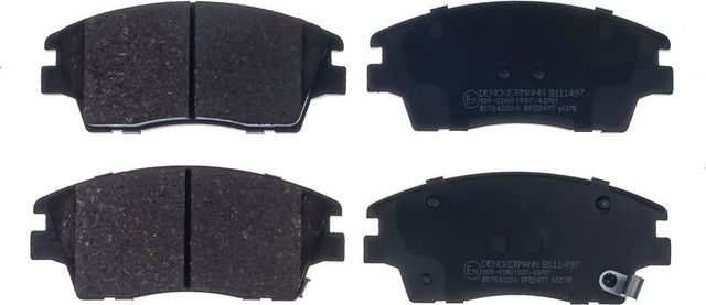 Тормозные колодки Denckermann передние для Hyundai Tucson III 2015-2026. Артикул B111497