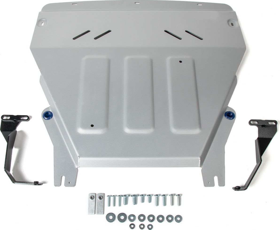 Защита алюминиевая Rival для картера и КПП Ford EcoSport I рестайлинг 2017-2026. Артикул 333.1870.1