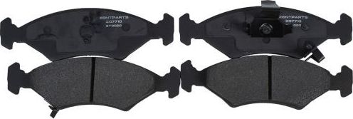 Тормозные колодки Zentparts. Артикул Z07710
