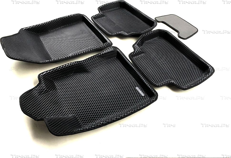 Коврики Euromat 3D EVA для салона Subaru Forester V 2018-2026. Артикул EM3DEVA-004702