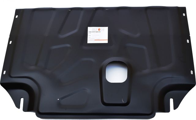 Защита Alfeco для картера и КПП Ford Transit задний привод 2015-2026. Артикул ALF.07.41