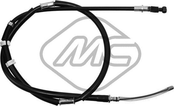 Трос ручника (тросик ручного тормоза) Metalcaucho. Артикул 82257