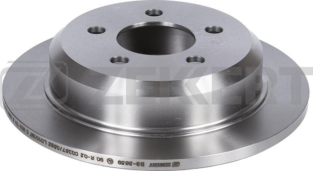 Тормозной диск Zekkert задний для Jeep Grand Cherokee I (ZJ) 1991-1999. Артикул BS-5859