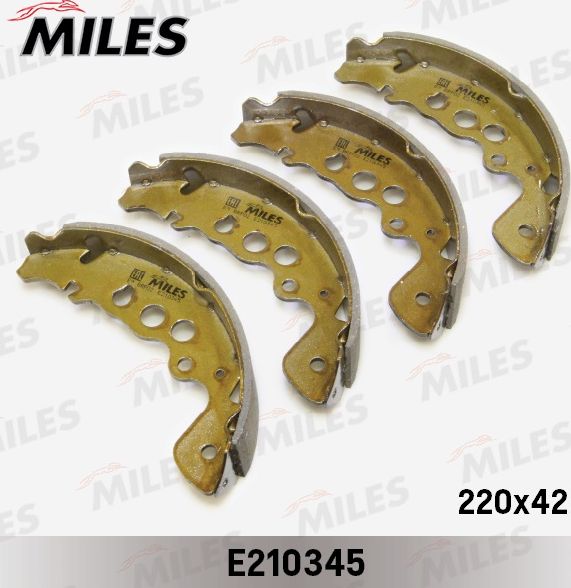 Тормозные колодки Miles. Артикул E210345
