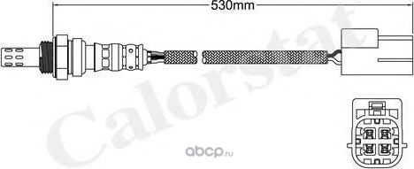Лямбда-зонд (Vernet). Артикул LS140534