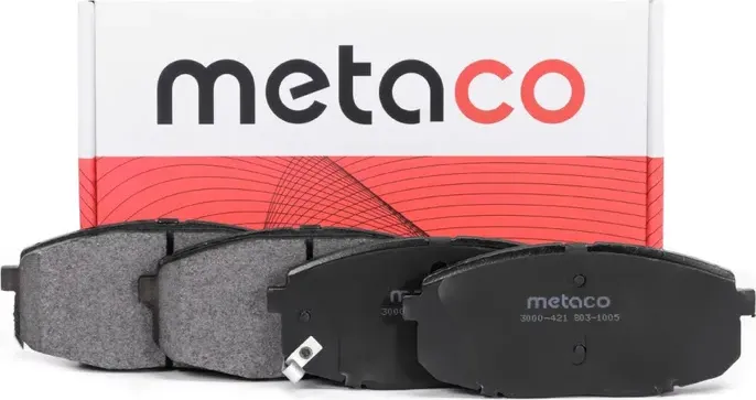Колодки тормозные передние к-кт (Metaco) Metaco. Артикул 3000421