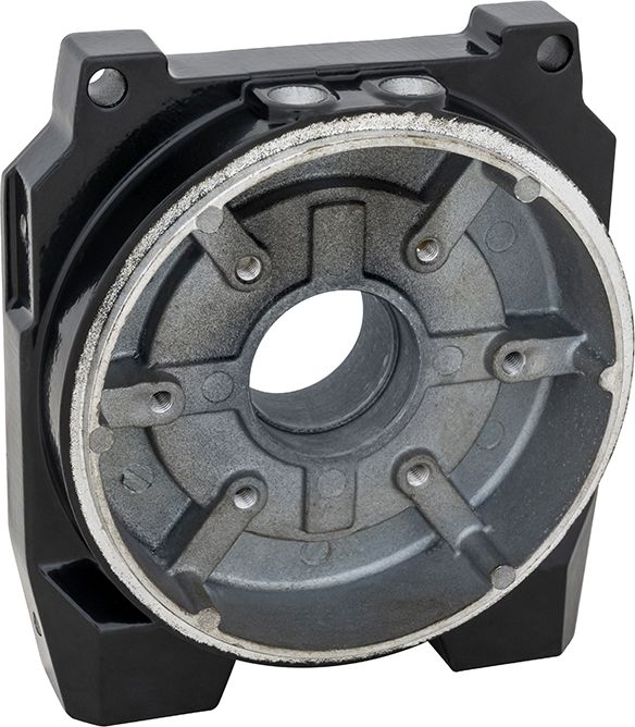 Станина (боковина) крепления мотора лебедки Runva серии EWT4500. Артикул MRBT4500