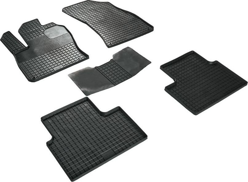Коврики резиновые Seintex с узором сетка для салона Lynk & Co 05 AWD 2020-2026. Артикул 98942
