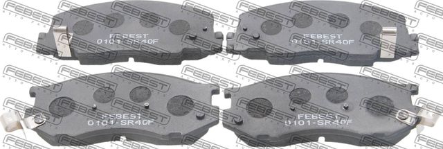 Тормозные колодки Febest. Артикул 0101-SR40F