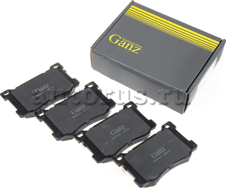 Колодки передние (Ganz). Артикул GIJ09414