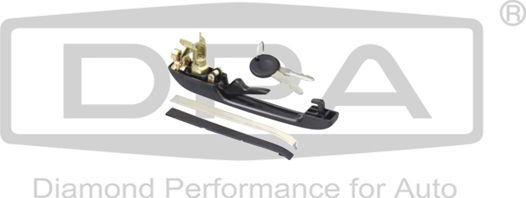 Ручка двери DPA передняя левая для Volkswagen Scirocco II 1980-1989. Артикул 88370135402
