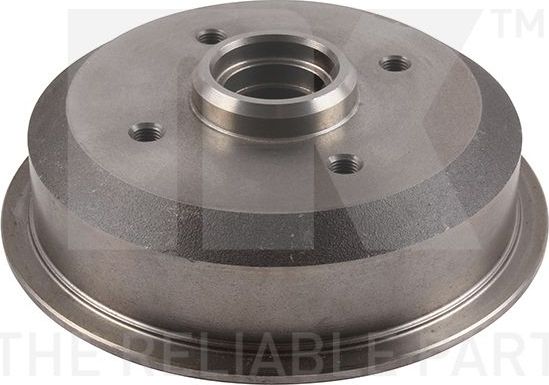 Тормозной барабан NK задний для Ford Fusion I 2002-2012. Артикул 252510
