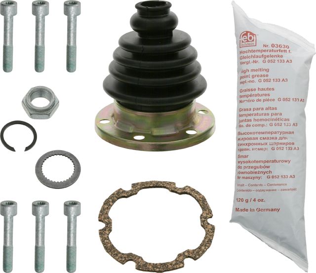 Пыльник ШРУСа внутренний Febi Bilstein задний для Audi S2 I 1993-1994. Артикул 03328