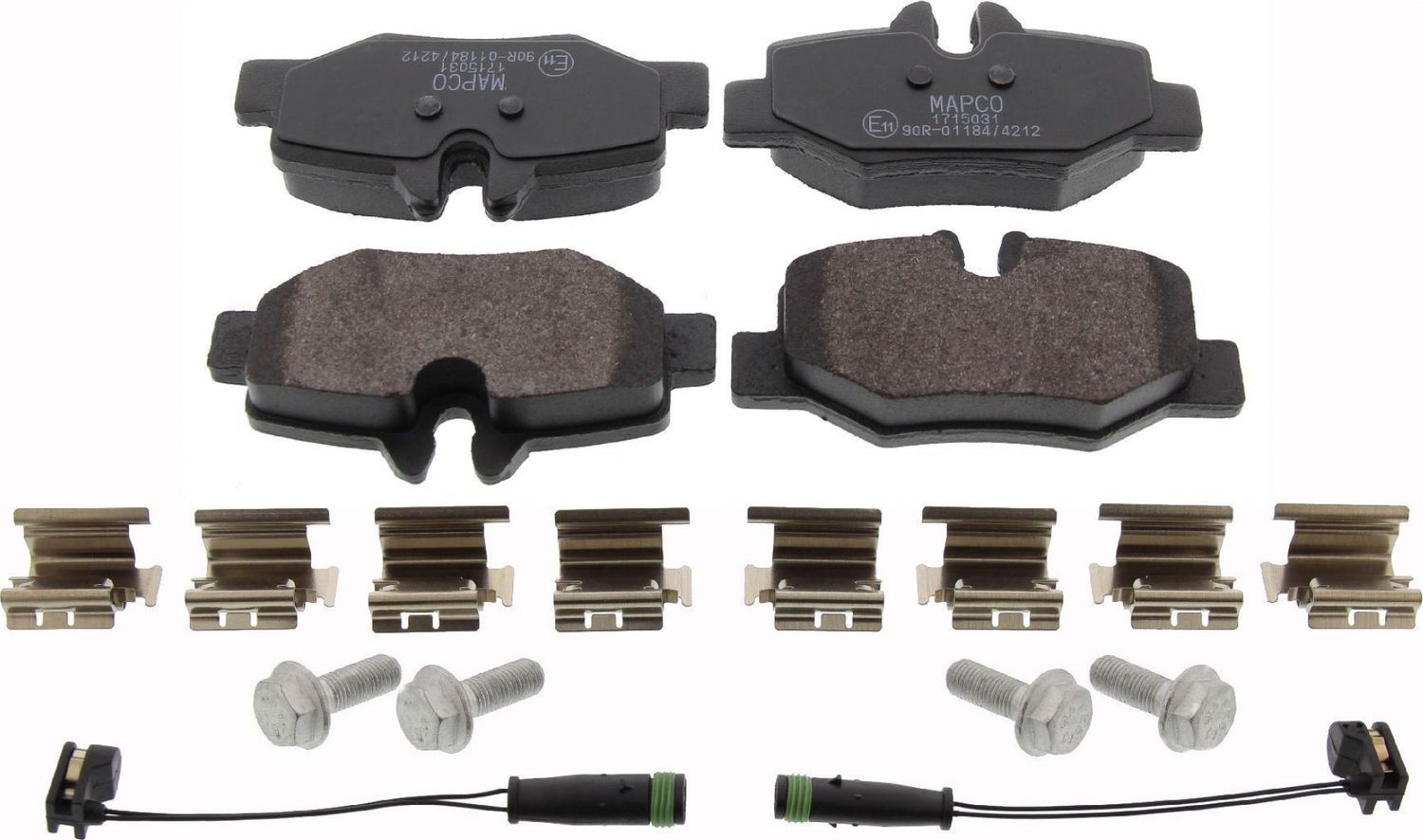 Тормозные колодки MAPCO. Артикул 6801