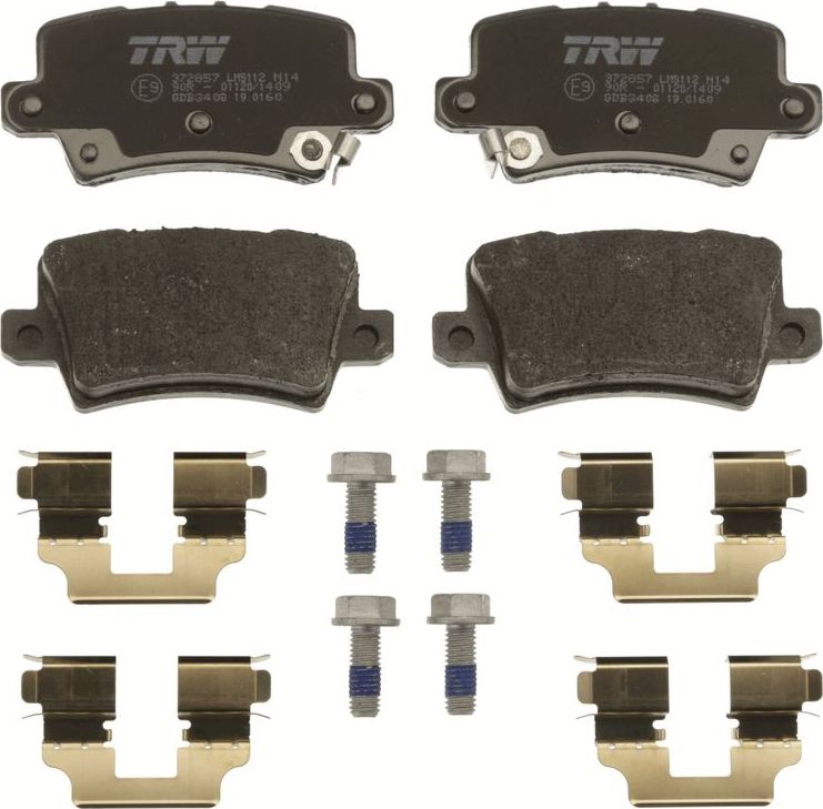 Тормозные колодки TRW COTEC. Артикул GDB3408