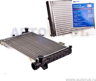 Радиатор охлаждения двигателя Lada. Артикул 21060130101211