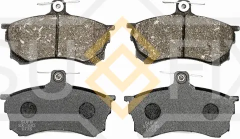 Колодки тормозные передние (Sufix). Артикул SX1683