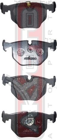 Тормозные колодки Akyoto Packing AKYOTO задние для BMW 3 IV (E46) 1999-2007. Артикул AKD-1045
