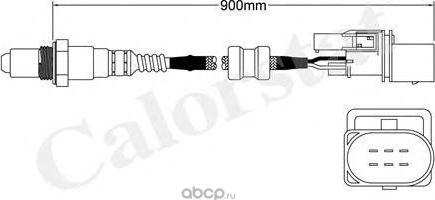 Лямбда-зонд (Vernet). Артикул LS150079