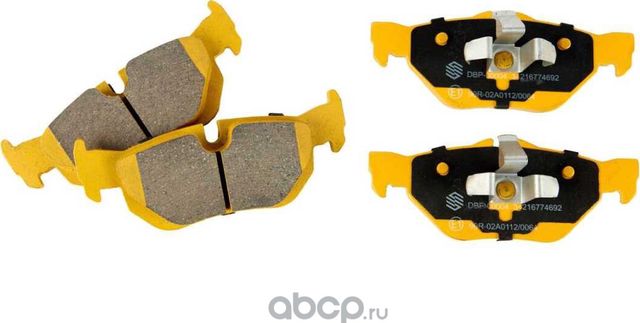 Колодка тормозная дисковый тормоз к-т задняя (Wayteko). Артикул DBP00004